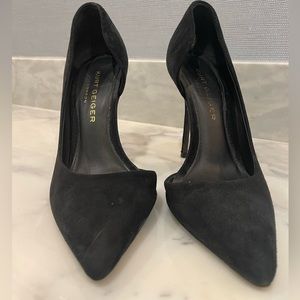 KURT GEIGER - black suede heels